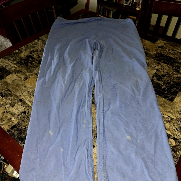 Light Blue Scrub Pants XL - Picture 3 of 3